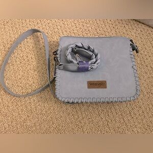 Wrangler Blue Crossbody Bag with Elegant Design